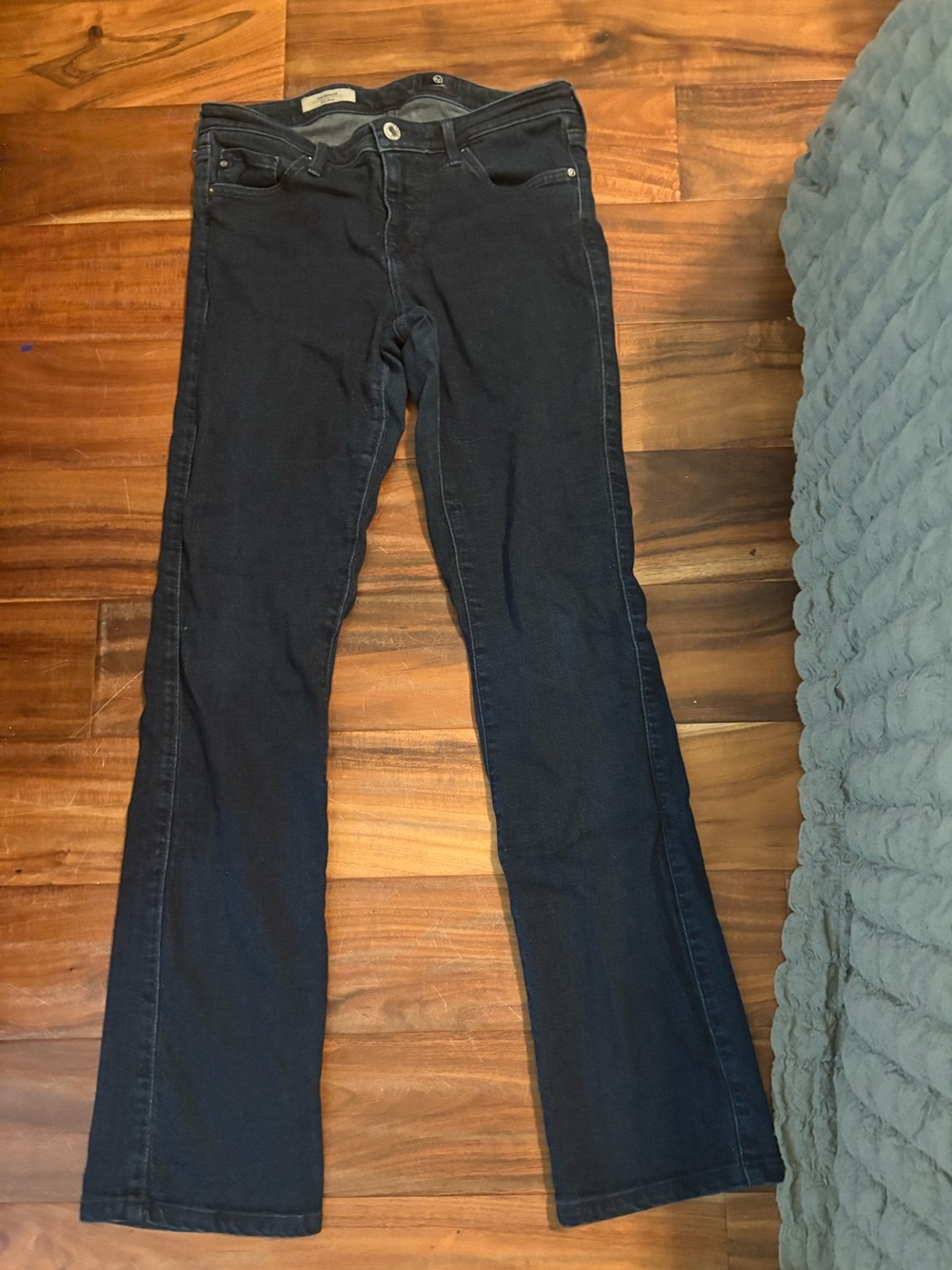 AG Adriano Goldschmied The Ballad Slim Boot Jeans Dark Wash Size 28R (0714)